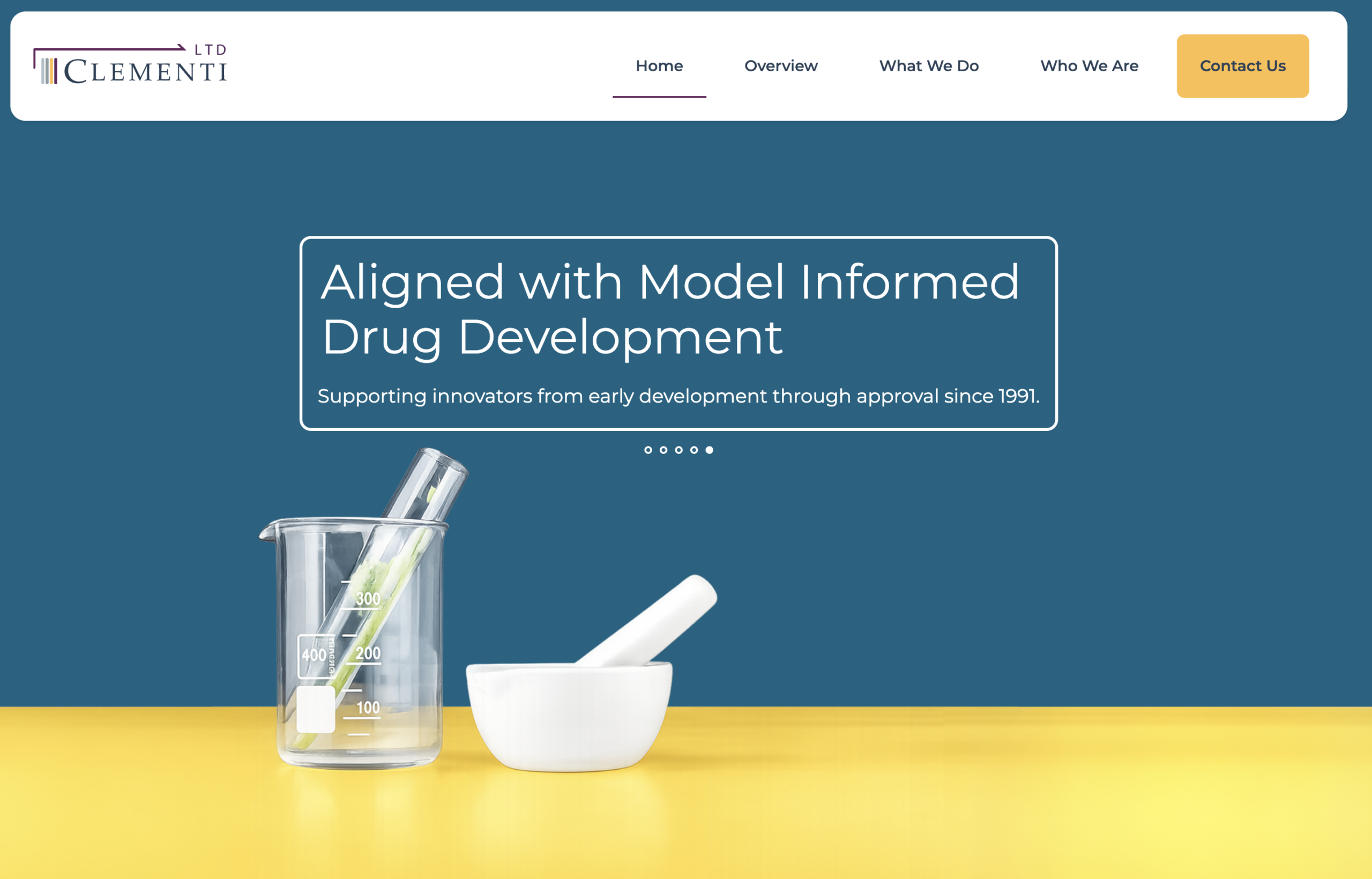 New website for Clementi Ltd.